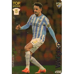 Weligton Málaga Dorado Puntas Redondas 596 Las Fichas Quiz Liga 2016 Official Quiz Game Collection