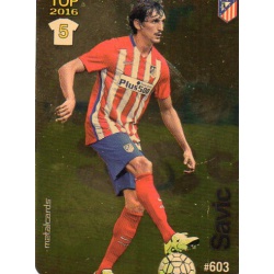 Savic Atlético Madrid Dorado Puntas Redondas 603 Las Fichas Quiz Liga 2016 Official Quiz Game Collection