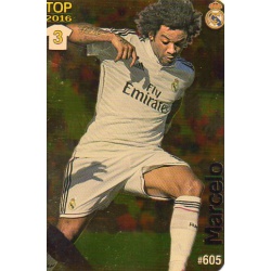 Marcelo Real Madrid Dorado Puntas Redondas 605 Las Fichas Quiz Liga 2016 Official Quiz Game Collection