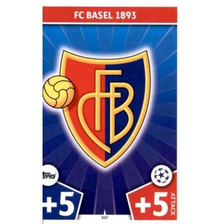 Escudo Basilea 307 Match Attax Champions 2017-18