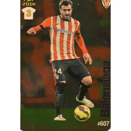 Balenziaga Athletic Club Dorado Puntas Redondas 607 Las Fichas Quiz Liga 2016 Official Quiz Game Collection