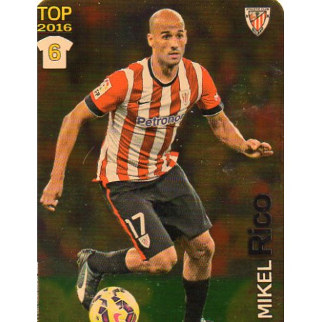 Mikel Rico Athletic Club Dorado Puntas Redondas 615 Las Fichas Quiz Liga 2016 Official Quiz Game Collection