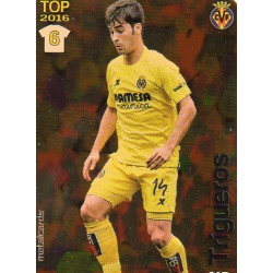 Manu Trigueros Villarreal Dorado Puntas Redondas 617 Las Fichas Quiz Liga 2016 Official Quiz Game Collection