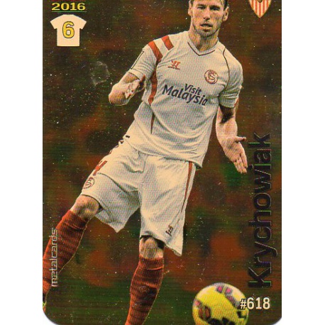 Krychowiak Sevilla Dorado Puntas Redondas 618 Las Fichas Quiz Liga 2016 Official Quiz Game Collection