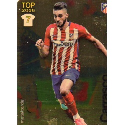 Carrasco Atlético Madrid Dorado Puntas Redondas 623 Las Fichas Quiz Liga 2016 Official Quiz Game Collection
