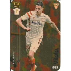 Vitolo Sevilla Dorado Puntas Redondas 625 Las Fichas Quiz Liga 2016 Official Quiz Game Collection