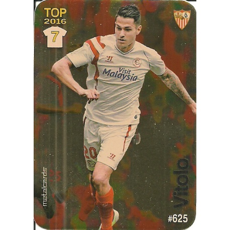 Vitolo Sevilla Dorado Puntas Redondas 625 Las Fichas Quiz Liga 2016 Official Quiz Game Collection