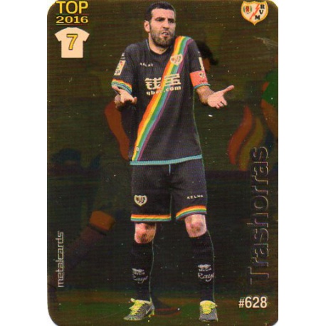 Trashorras Rayo Vallecano Dorado Puntas Redondas 628 Las Fichas Quiz Liga 2016 Official Quiz Game Collection