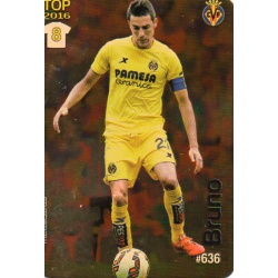 Bruno Villarreal Dorado Puntas Redondas 636 Las Fichas Quiz Liga 2016 Official Quiz Game Collection