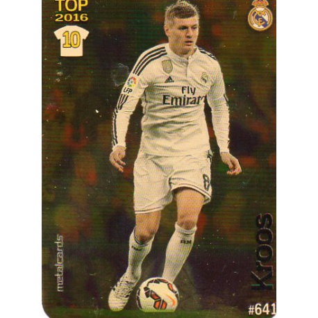 Kroos Real Madrid Dorado Puntas Redondas 641 Las Fichas Quiz Liga 2016 Official Quiz Game Collection