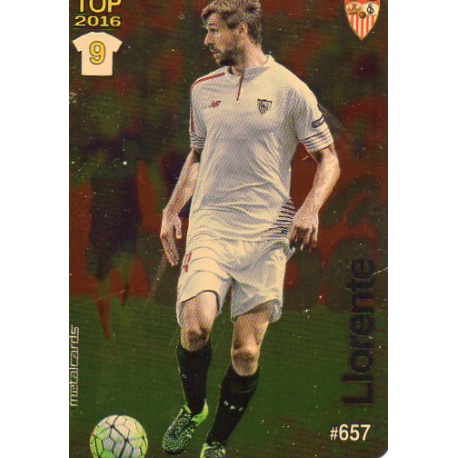 Llorente Sevilla Dorado Puntas Redondas 657 Las Fichas Quiz Liga 2016 Official Quiz Game Collection