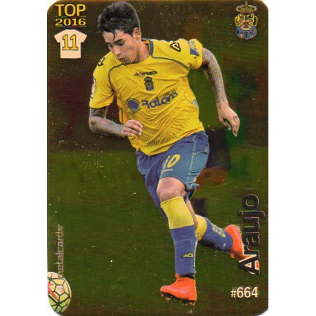 Araujo Las Palmas Dorado Puntas Redondas 664 Las Fichas Quiz Liga 2016 Official Quiz Game Collection
