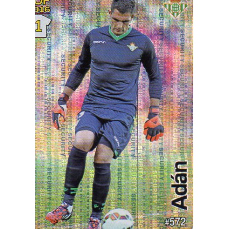 Adán Betis Security Puntas Redondas 572 Las Fichas Quiz Liga 2016 Official Quiz Game Collection