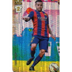 Dani Alves Barcelona Security Puntas Redondas 578 Las Fichas Quiz Liga 2016 Official Quiz Game Collection