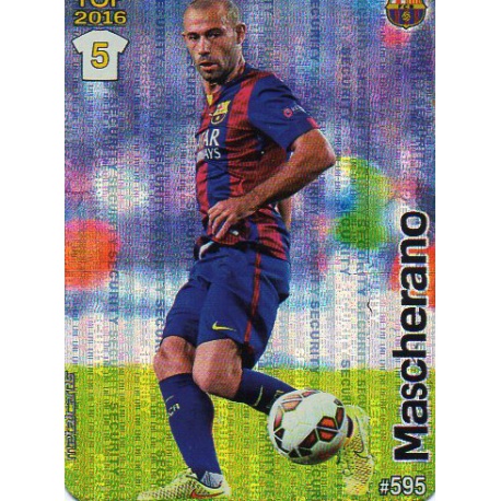 Mascherano Barcelona Security Puntas Redondas 595 Las Fichas Quiz Liga 2016 Official Quiz Game Collection