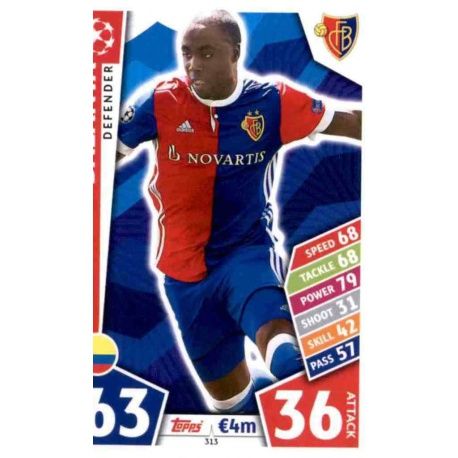 Eder Balanta Basilea 313 Match Attax Champions 2017-18