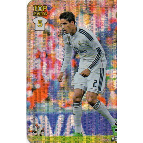 Varane Real Madrid Security Puntas Redondas 597 Las Fichas Quiz Liga 2016 Official Quiz Game Collection