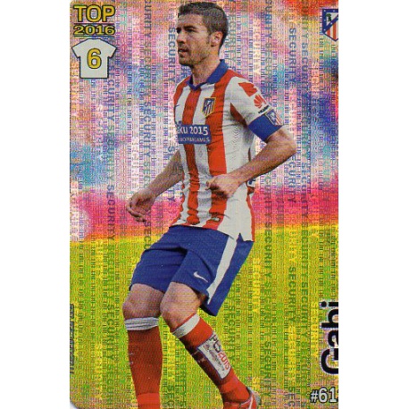 Gabi Atlético Madrid Security Puntas Redondas 613 Las Fichas Quiz Liga 2016 Official Quiz Game Collection