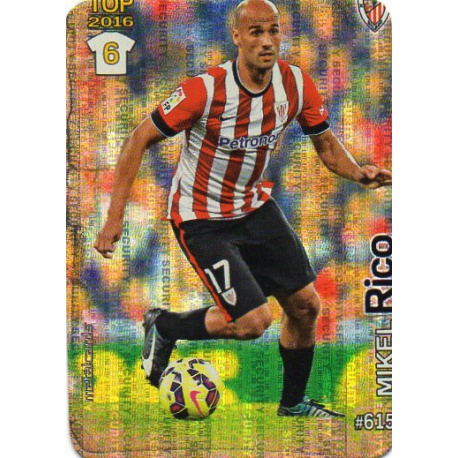 Mikel Rico Athletic Club Security Puntas Redondas 615 Las Fichas Quiz Liga 2016 Official Quiz Game Collection