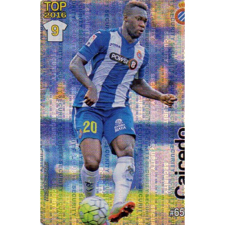 Caicedo Espanyol Security Puntas Redondas 653 Las Fichas Quiz Liga 2016 Official Quiz Game Collection