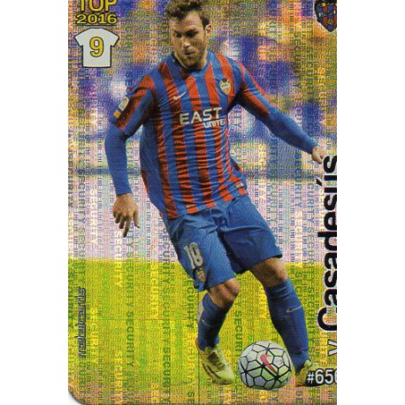 Víctor Casadesus Levante Security Puntas Redondas 656 Las Fichas Quiz Liga 2016 Official Quiz Game Collection