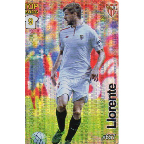 Llorente Sevilla Security Puntas Redondas 657 Las Fichas Quiz Liga 2016 Official Quiz Game Collection