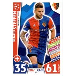 Renato Steffen Basilea 319 Match Attax Champions 2017-18