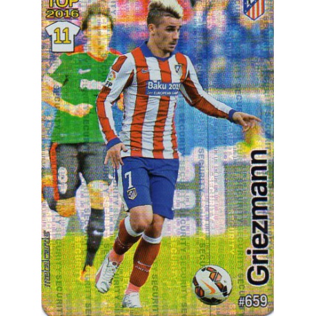 Griezmann Atlético Madrid Security Puntas Redondas 659 Las Fichas Quiz Liga 2016 Official Quiz Game Collection