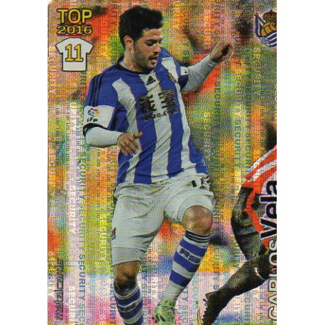 Carlos Vela Real Sociedad Security Puntas Redondas 661 Las Fichas Quiz Liga 2016 Official Quiz Game Collection