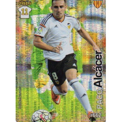 Paco Alcacer Valencia Security Puntas Redondas 662 Las Fichas Quiz Liga 2016 Official Quiz Game Collection