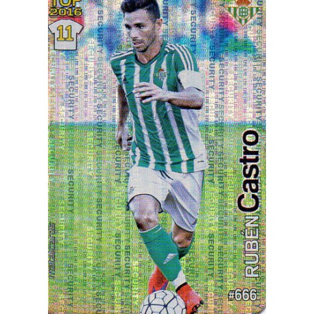 Rubén Castro Betis Security Puntas Redondas 666 Las Fichas Quiz Liga 2016 Official Quiz Game Collection