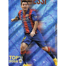 Messi Barcelona Top 11 Rayas Verticales Metalcard Limited Edition Las Fichas Quiz Liga 2016 Official Quiz Game Collection