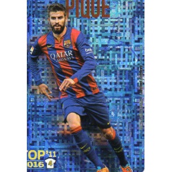 Piqué Barcelona Top 11 Tetris Metalcard Limited Edition Las Fichas Quiz Liga 2016 Official Quiz Game Collection