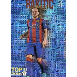 Rakitic Barcelona Top 11 Tetris Metalcard Limited Edition Las Fichas Quiz Liga 2016 Official Quiz Game Collection