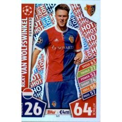 Ricky van Wolfswinkel - Hot Shot Basilea 323 Match Attax Champions 2017-18