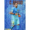 Claudio Bravo Barcelona Top 11 Security Metalcard Limited Edition Las Fichas Quiz Liga 2016 Official Quiz Game Collection