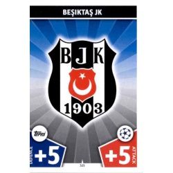 Escudo Besiktas 325 Match Attax Champions 2017-18