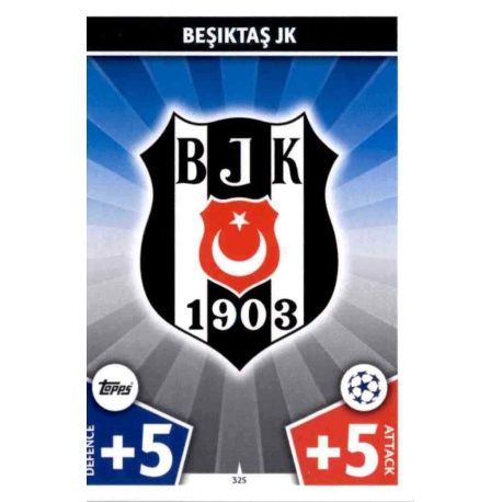 Escudo Besiktas 325 Match Attax Champions 2017-18