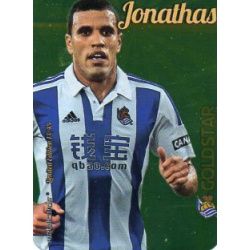Jonathas Real Sociedad Gold Star Brillo Liso Limited Edition Las Fichas Quiz Liga 2016 Official Quiz Game Collection