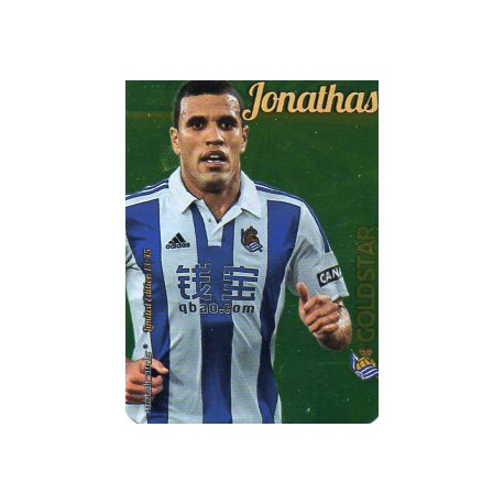 Jonathas Real Sociedad Gold Star Brillo Liso Limited Edition Las Fichas Quiz Liga 2016 Official Quiz Game Collection