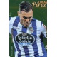 Lucas Pérez Deportivo Gold Star Brillo Liso Limited Edition Las Fichas Quiz Liga 2016 Official Quiz Game Collection