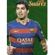 Luis Suárez Barcelona Gold Star Brillo Liso Limited Edition Las Fichas Quiz Liga 2016 Official Quiz Game Collection