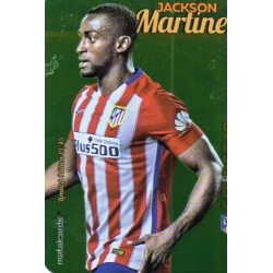 Jackson Martínez Atlético Madrid Gold Star Brillo Liso Limited Edition Las Fichas Quiz Liga 2016 Official Quiz Game Collection