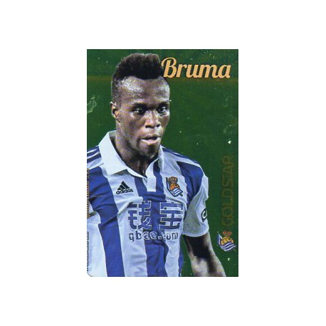Bruma Real Sociedad Gold Star Brillo Liso Limited Edition Las Fichas Quiz Liga 2016 Official Quiz Game Collection
