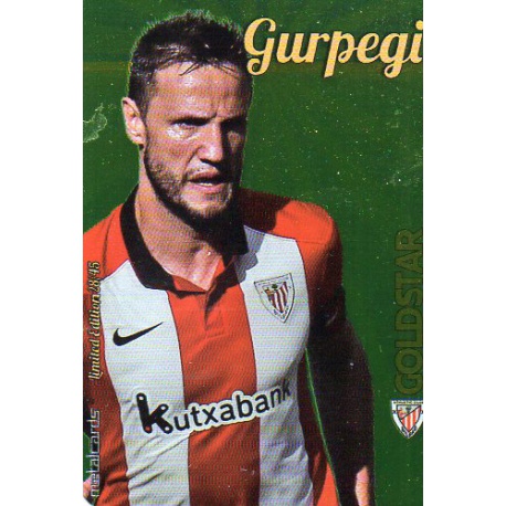 Gurpegi Athletic Club Gold Star Brillo Liso Limited Edition Las Fichas Quiz Liga 2016 Official Quiz Game Collection