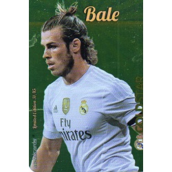 Bale Real Madrid Gold Star Brillo Liso Limited Edition Las Fichas Quiz Liga 2016 Official Quiz Game Collection