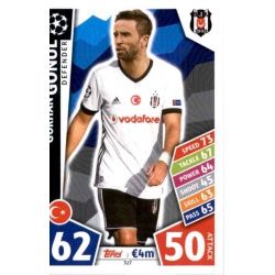 Gökhan Gönül Besiktas 327 Match Attax Champions 2017-18