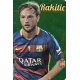Rakitic Barcelona Gold Star Brillo Liso Limited Edition Las Fichas Quiz Liga 2016 Official Quiz Game Collection