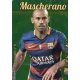 Mascherano Barcelona Gold Star Brillo Liso Limited Edition Las Fichas Quiz Liga 2016 Official Quiz Game Collection