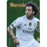 Marcelo Real Madrid Gold Star Brillo Liso Limited Edition Las Fichas Quiz Liga 2016 Official Quiz Game Collection